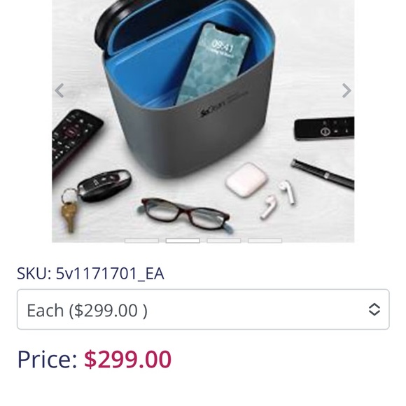 NEW!! SoClean Device Disinfector SC1500 - Picture 2 of 4